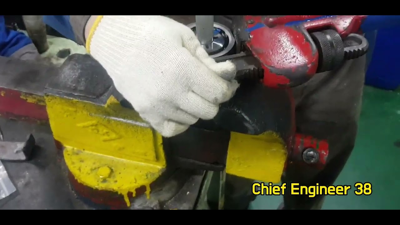 How to maintenance of starting air reducing valve for Himsen Diesel Engine