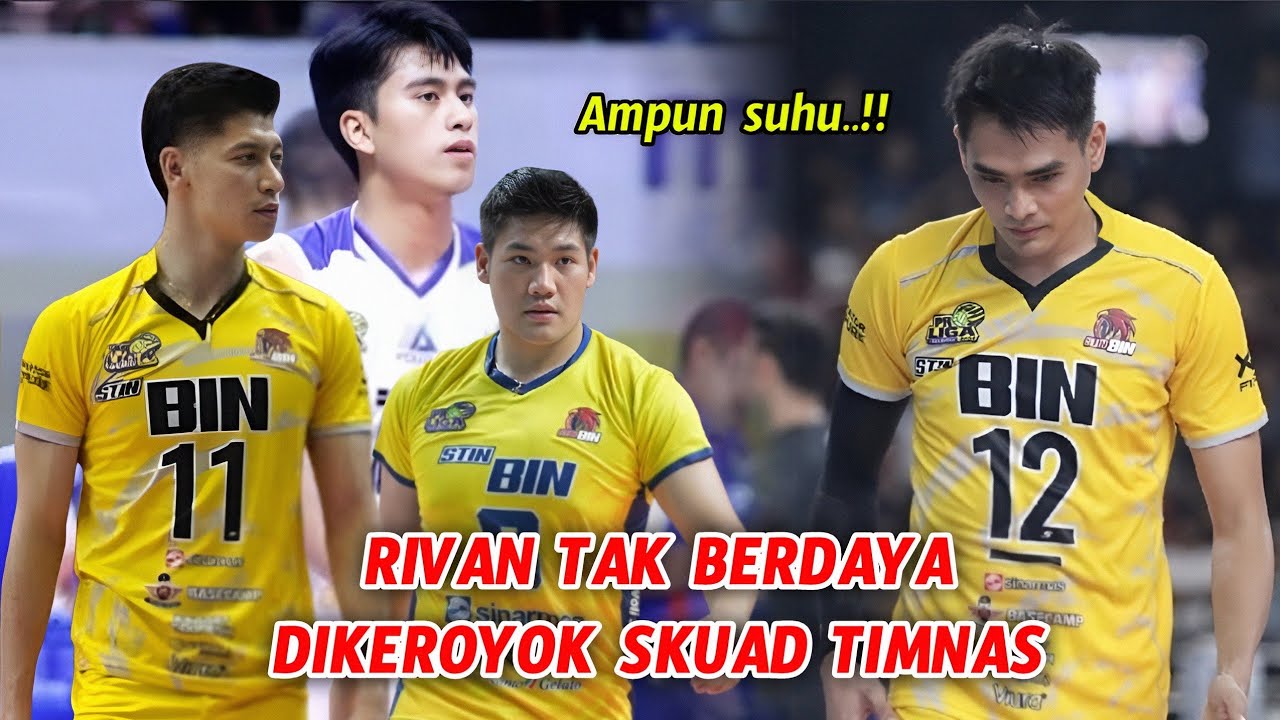 Rivan tak berdaya, ketika lawannya full sekuad Timnas