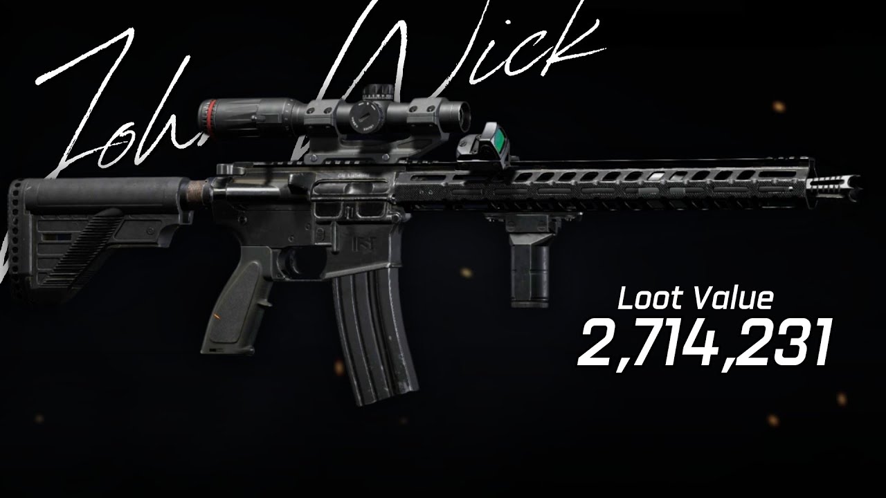 John Wick AR-15 in Armory! Arena Breakout