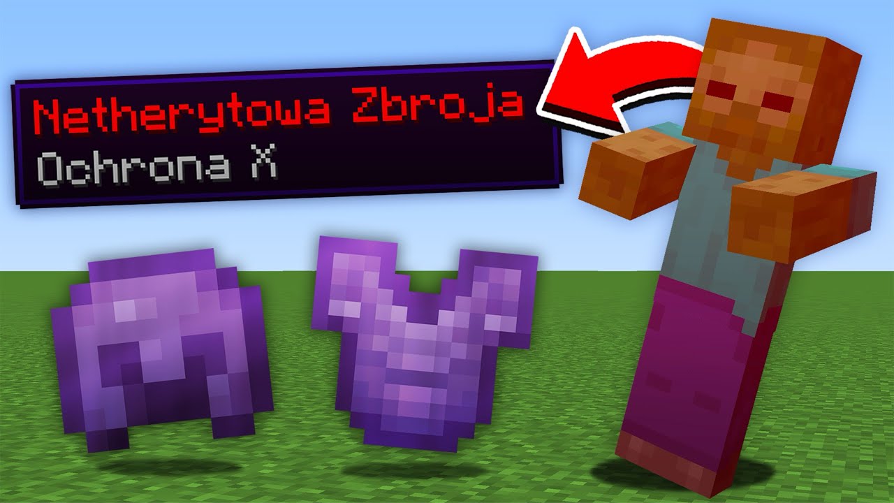 MINECRAFT, ale MOBY DROPIĄ OP ITEMY
