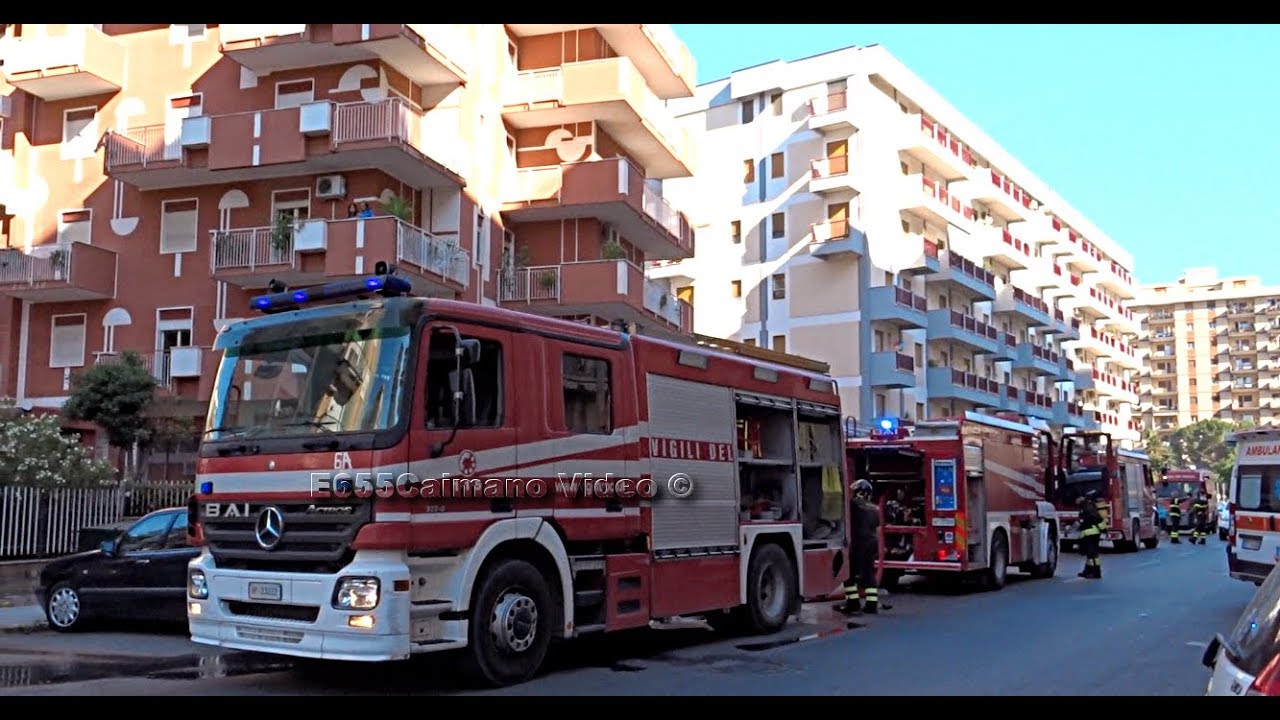 [HD - Pompieri in Azione] Interventi Vigili del Fuoco 2017: Incendi Appartamento, Soccorso Persona..