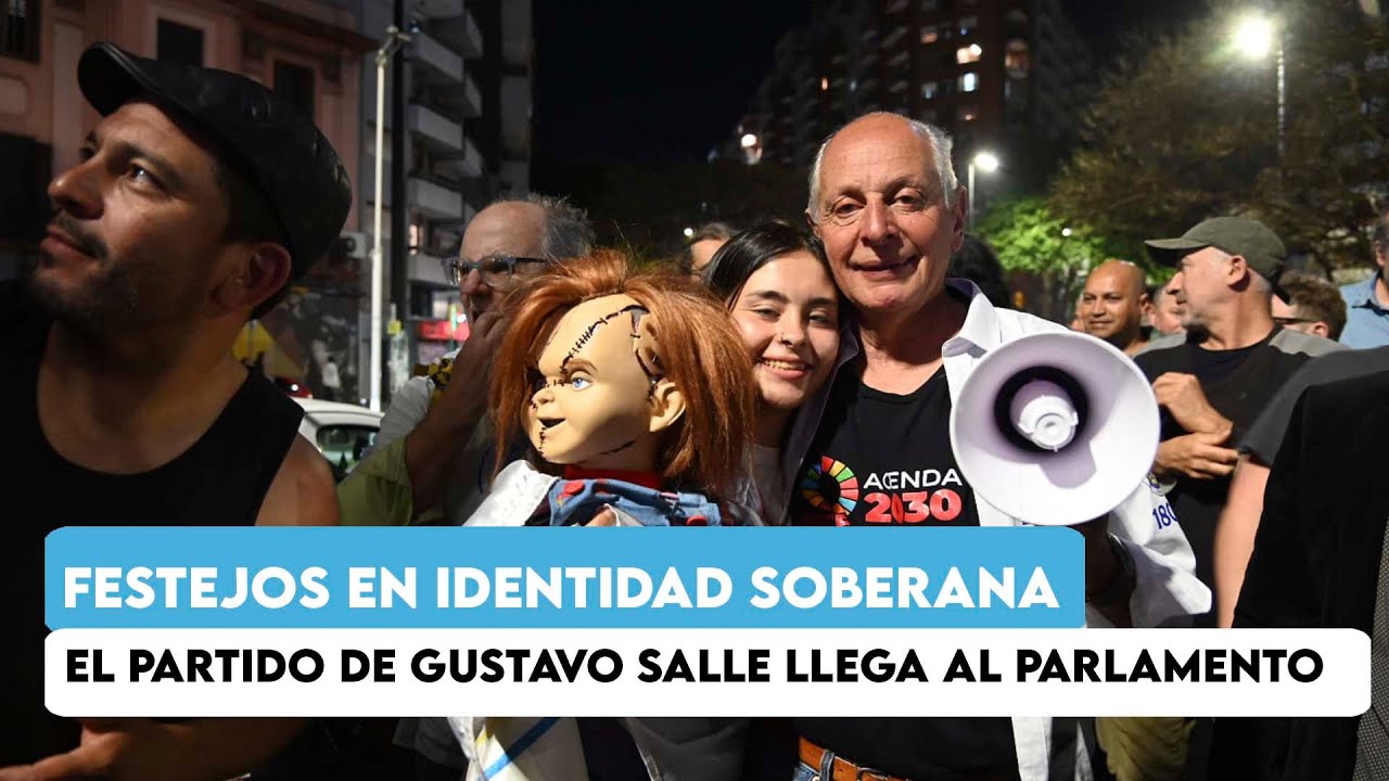 Festejos en Identidad Soberana: Gustavo Salle tendrìa representación parlamentaria