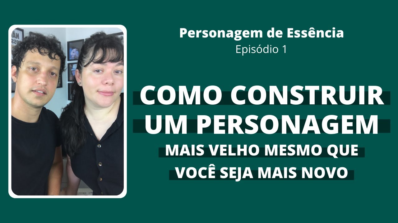 Como construir um personagem mais velho mesmo que você seja mais novo | Construção de Personagem