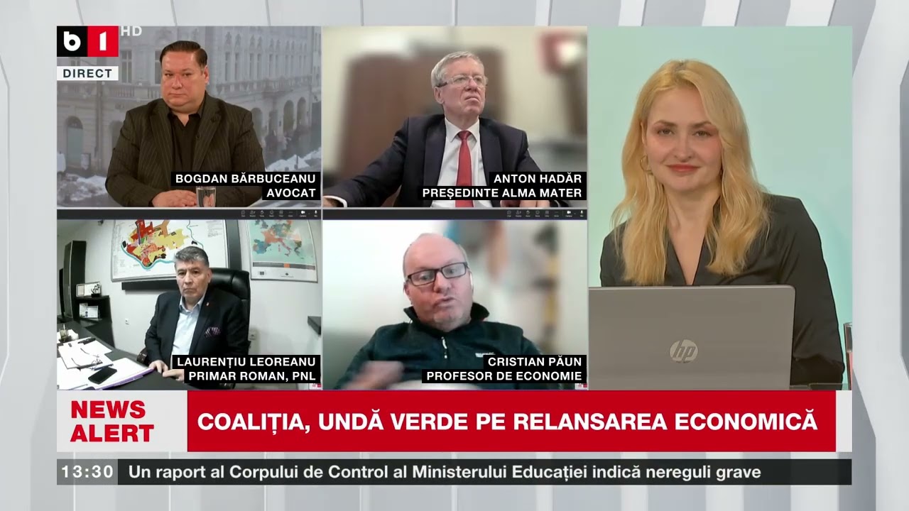 Cristian Păun: România e într-un mare pericol și nu mai poate funcționa pe caiet_Știri B1TV_24 febr.