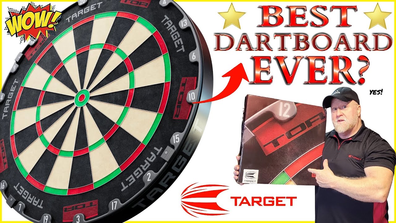 ЛУЧШАЯ МИШЕНЬ ДЛЯ ДАРТСА! - Target TOR Dartboard