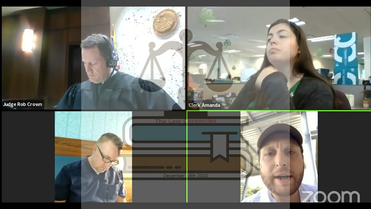 Judge R  Crown Small Claims Non Jury Trials 3 17 2021