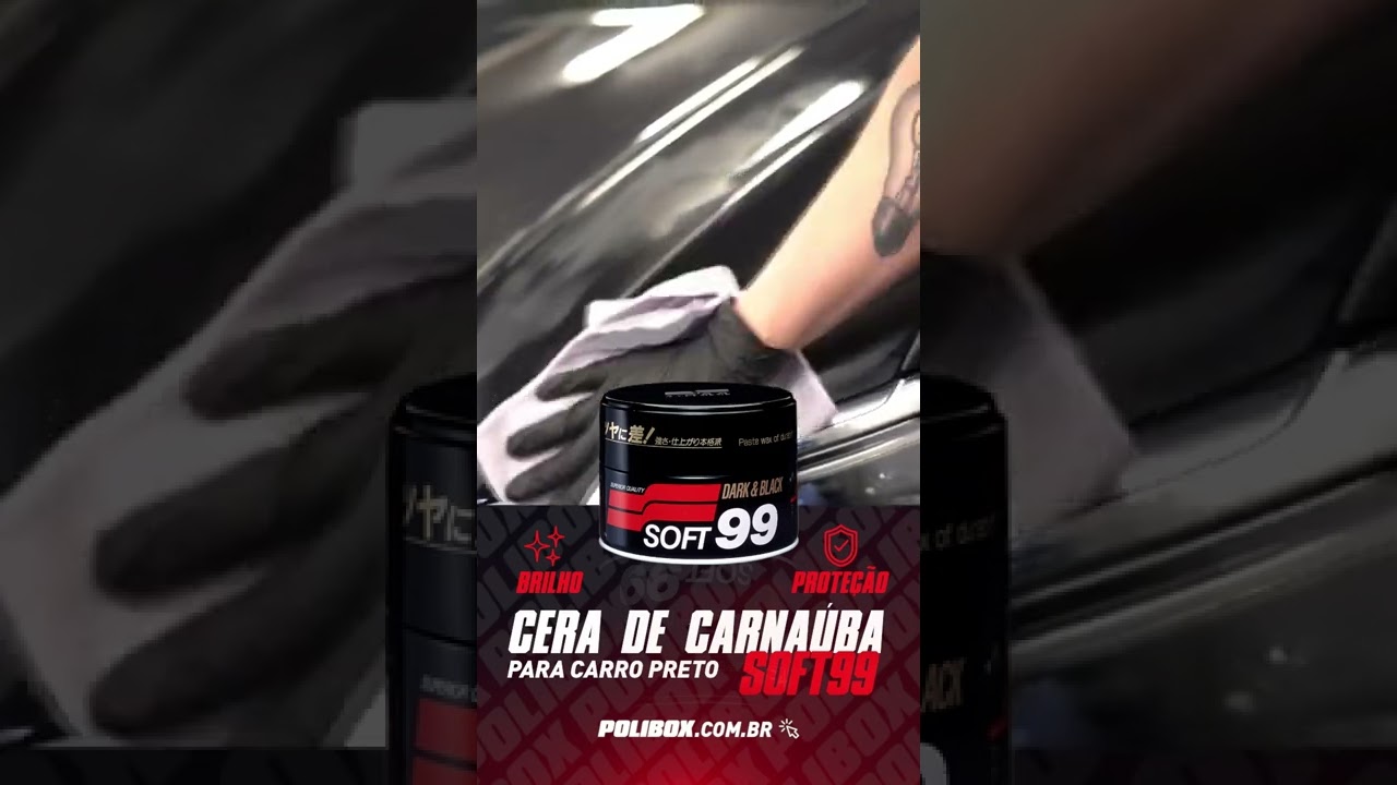 🚫💧 O PODER DA CERA BLACK DA #SOFT99 EM A&Ccedil;&Atilde;O |