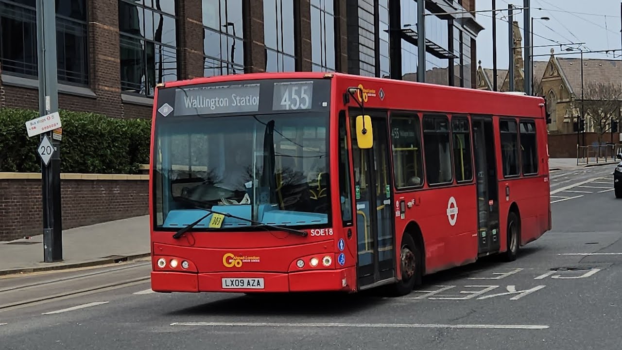 *Last Day* Go Ahead London SOE18 LX09AZA route 455