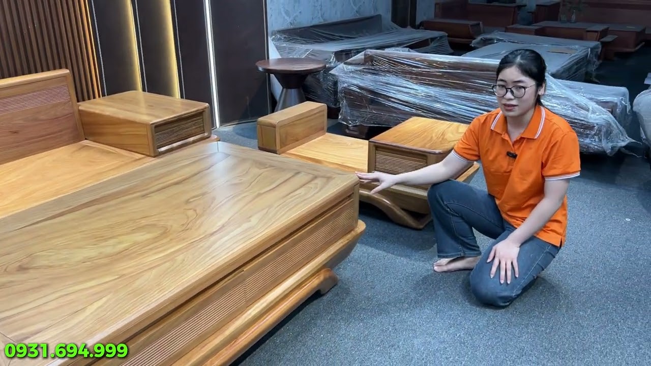 SOFA GỖ GỖ ĐỎ PACHY | MẪU SOFA CHÂN THUYỀN GỖ GÕ | BÀN GHẾ GỖ PHÒNG KHÁCH ĐẸP