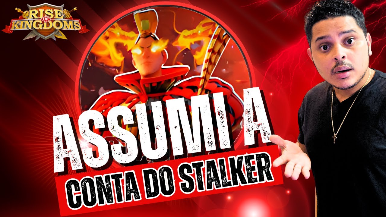COMPREI A CONTA DO STALKER - RISE OF KINGDOMS | MarquescreenRok