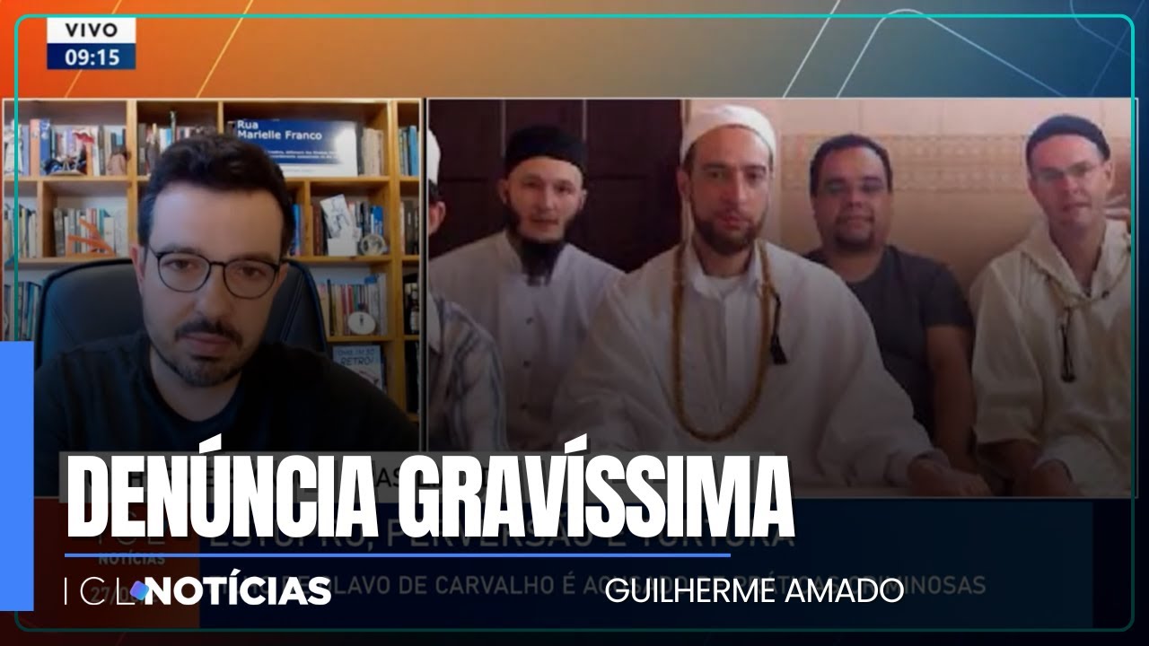 GRAVE: Reportagem revela denúncias contra filho de Olavo de Carvalho por estupros e tortura