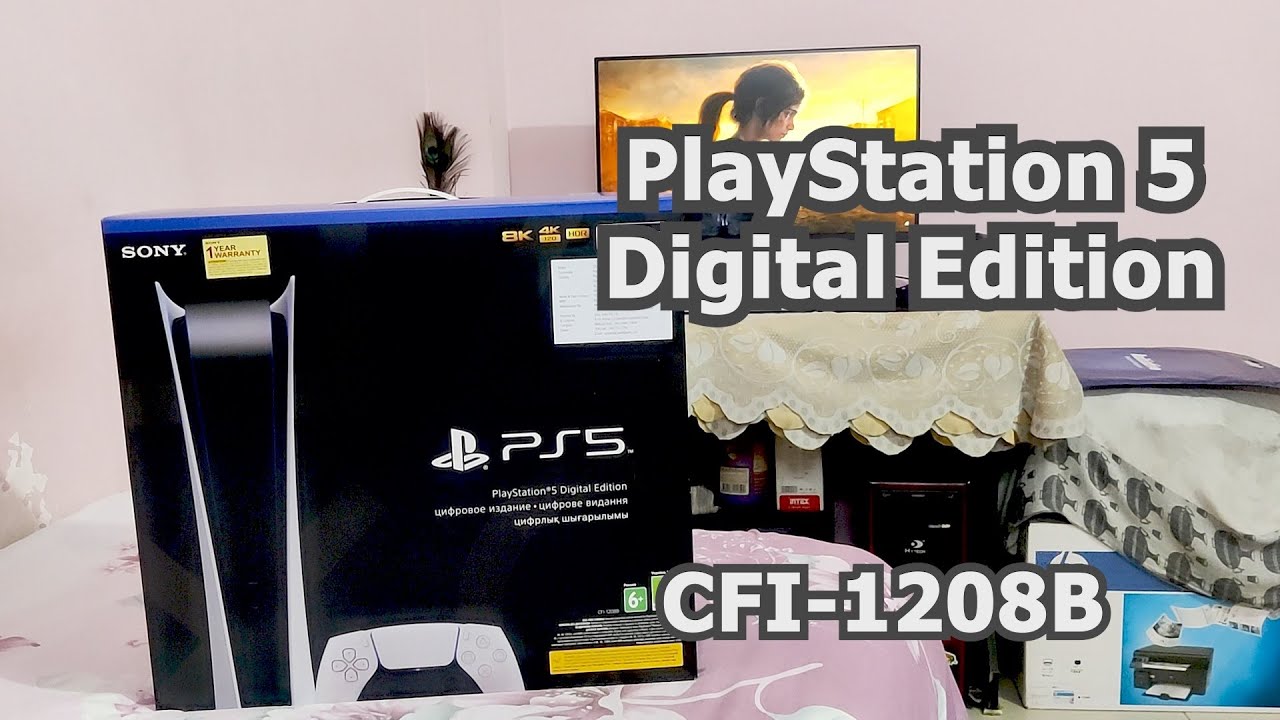PS5 Digital Edition | Unboxing and setup