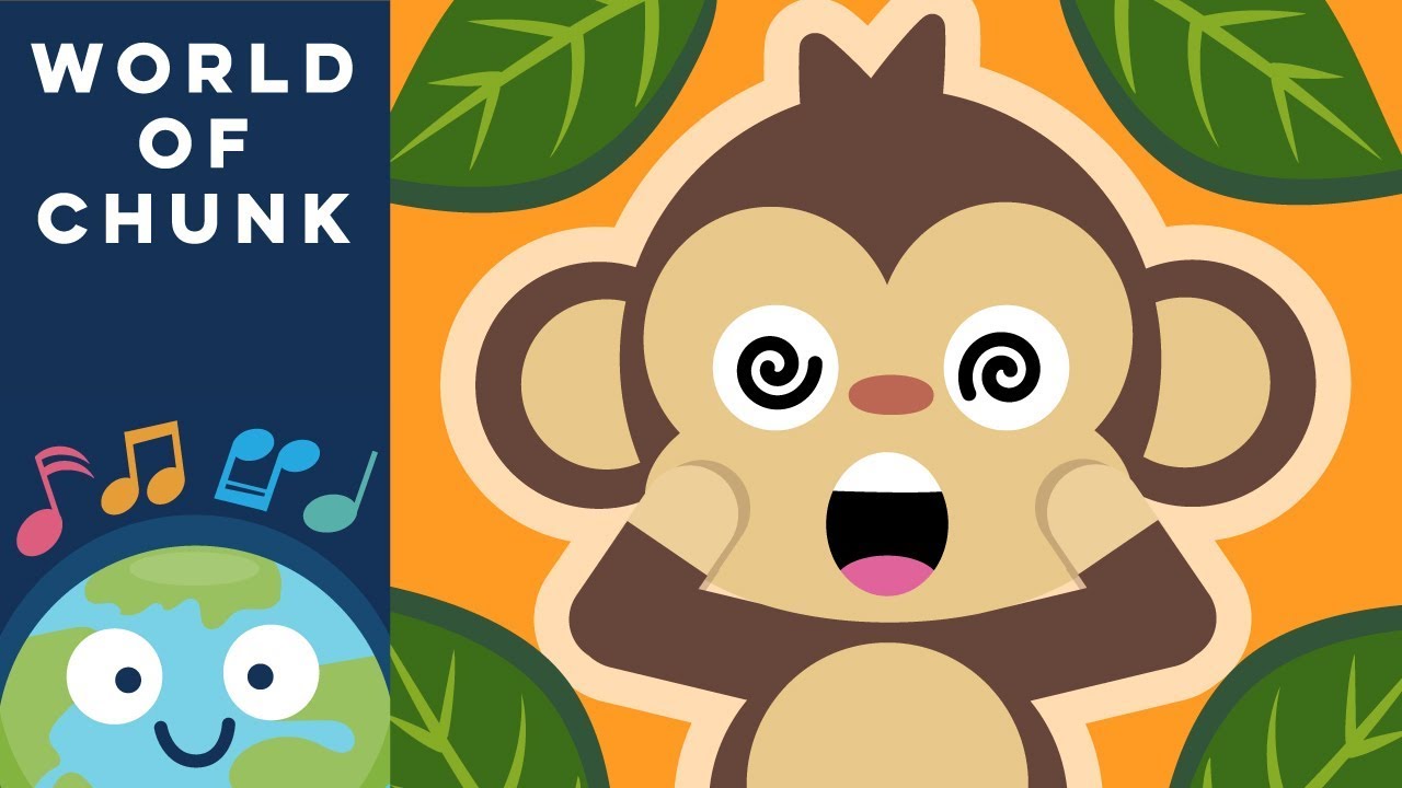 Five Little Monkeys Jumping On The Bed | Kids Songs & Nursery Rhymes | World of Chunk