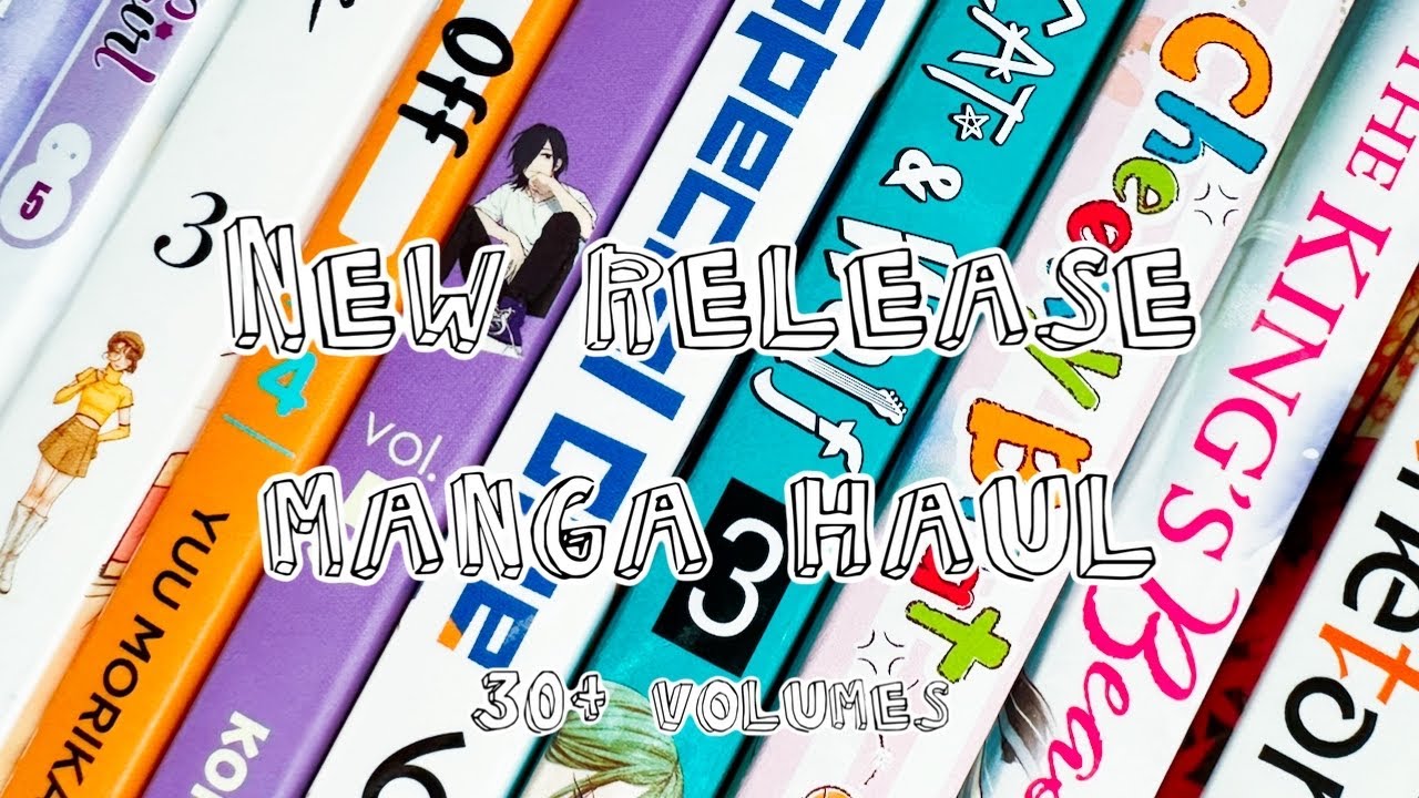 May & June New Manga Release Haul 🛍️ Lots of Shoujo 💕 (30+ volumes)