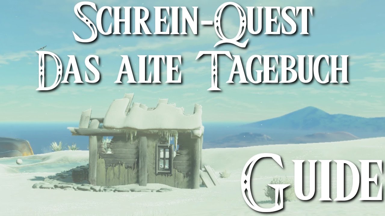 ZELDA: BREATH OF THE WILD - Schrein-Quest - Das alte Tagebuch / Suma-Sama-Schrein