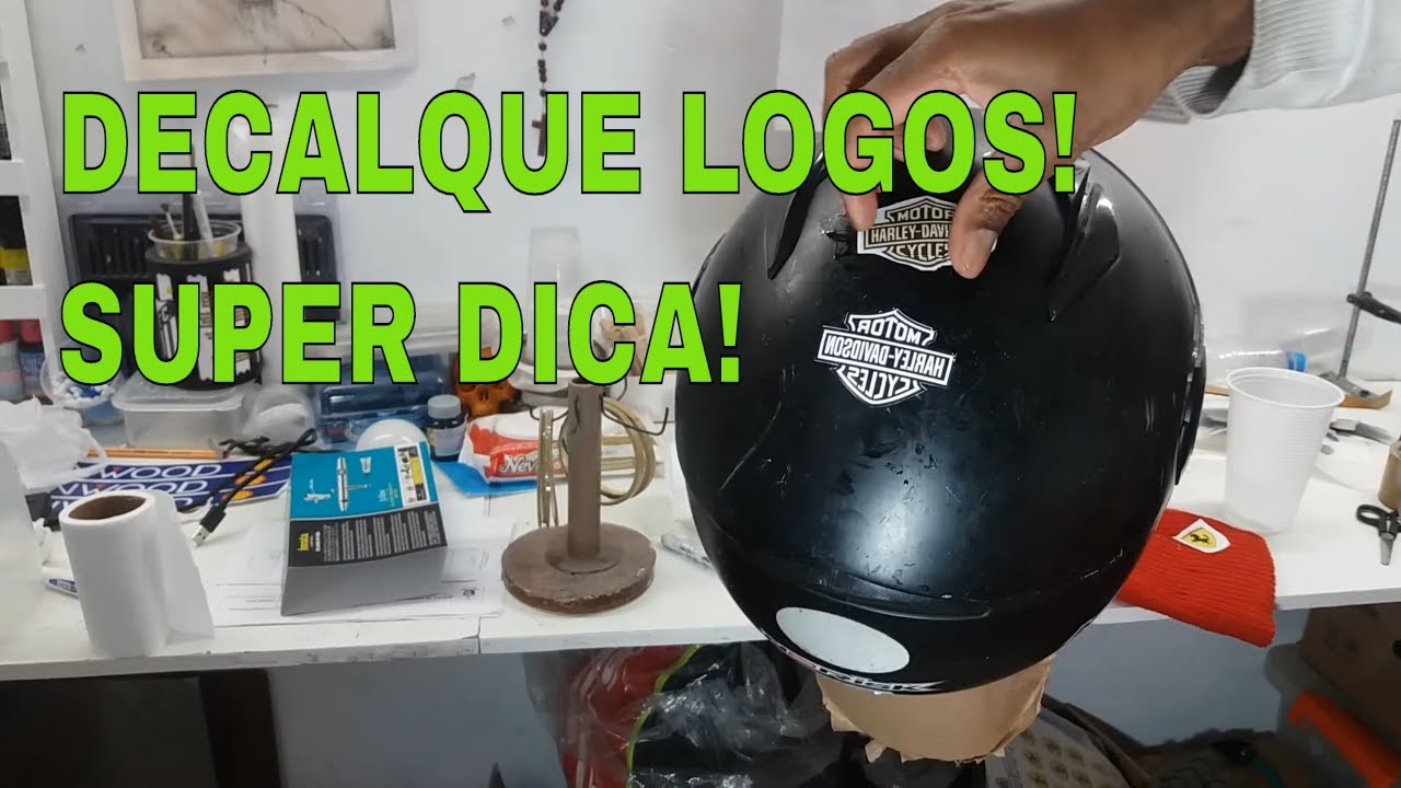 Aplicando decalque em suas customizações