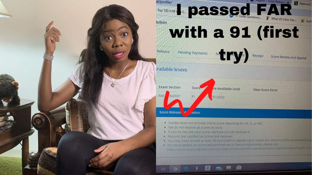 How I passed CPA FAR (first try) 91 in 7 weeks. You can pass too!!!!