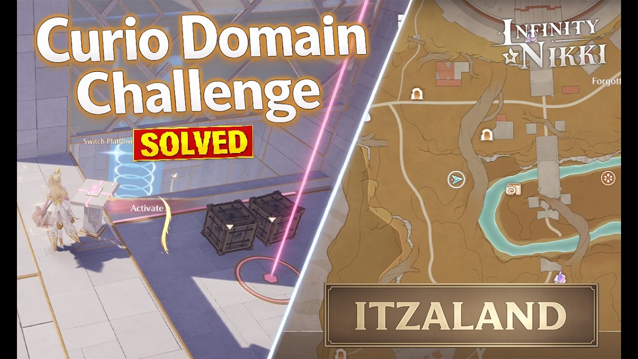 SOLVED Curio Domain Challenge Itzaland, Elderwood | Infinity Nikki