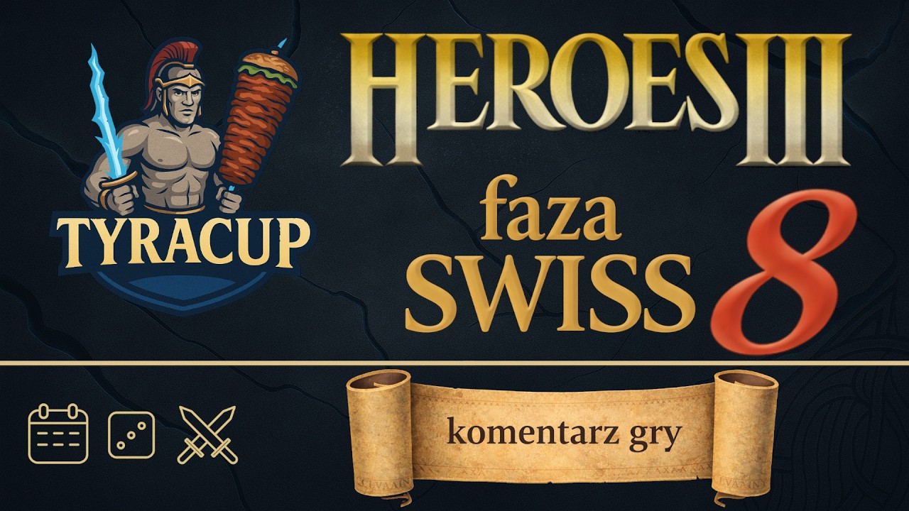 Heroes 3 Komentarz: TyraCup - Swiss - runda 8: JacaJackson vs Odelle, 6lm10a - !tilt - !skalibruj