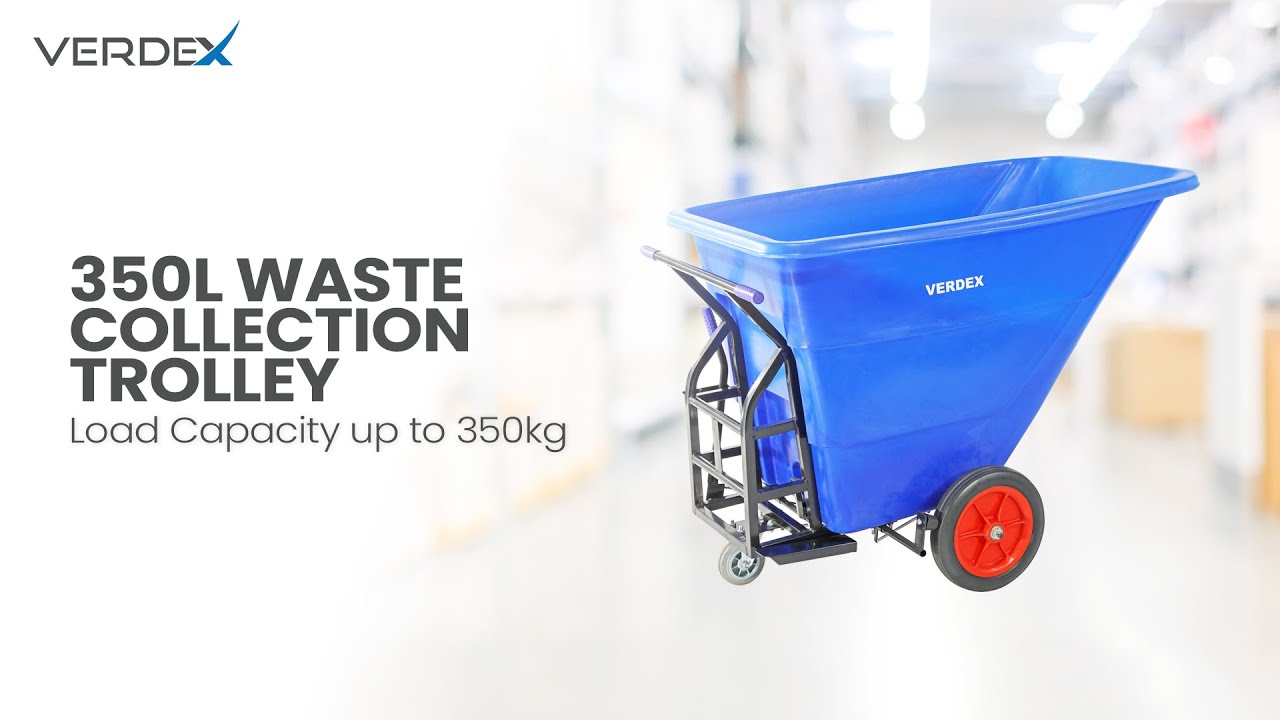 350L Waste Collection Trolley by Verdex