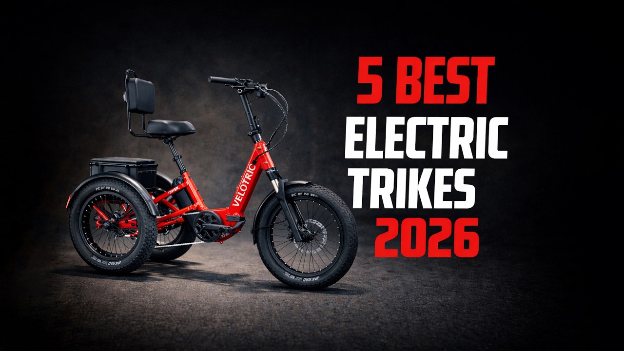Top 5 Electric Trikes of 2026 (Long Range & Comfortable)