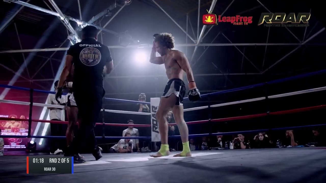 Junior Coleman  Vs Anthony Kannike on Roar Fighting Championship on 9th March 2024