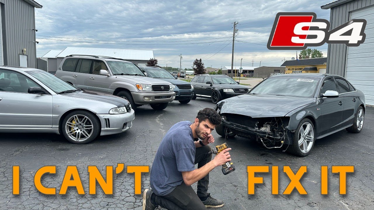 I Can't Fix This 500hp B8.5 S4 from Copart. This is Why.