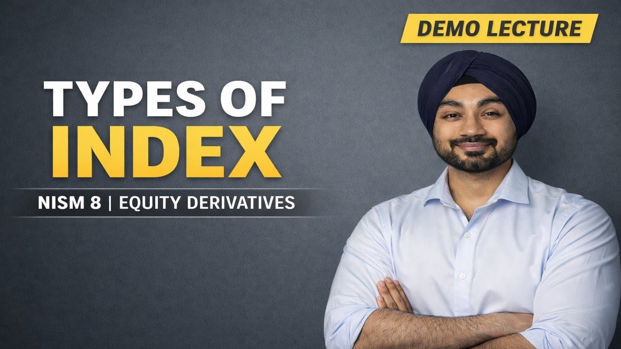 FREE Demo Lecture | Chapter 2 UNDERSTANDING THE INDEX | NISM Equity Derivatives Certification