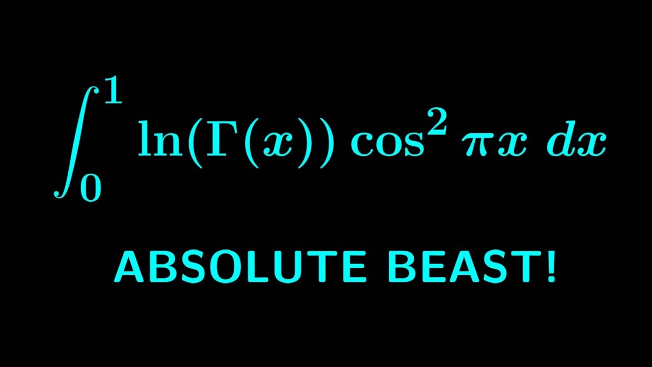This integral is INSANE beyond measure!
