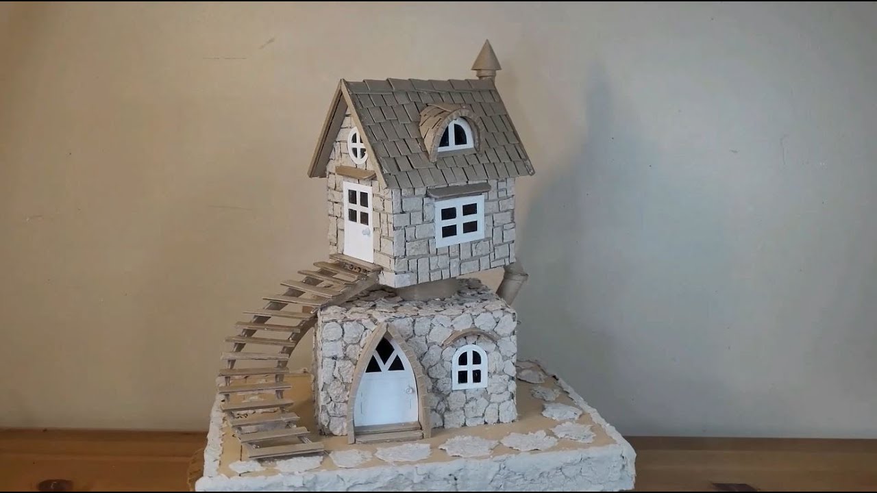 This Cardboard House Took Me 300 Hours to Finish