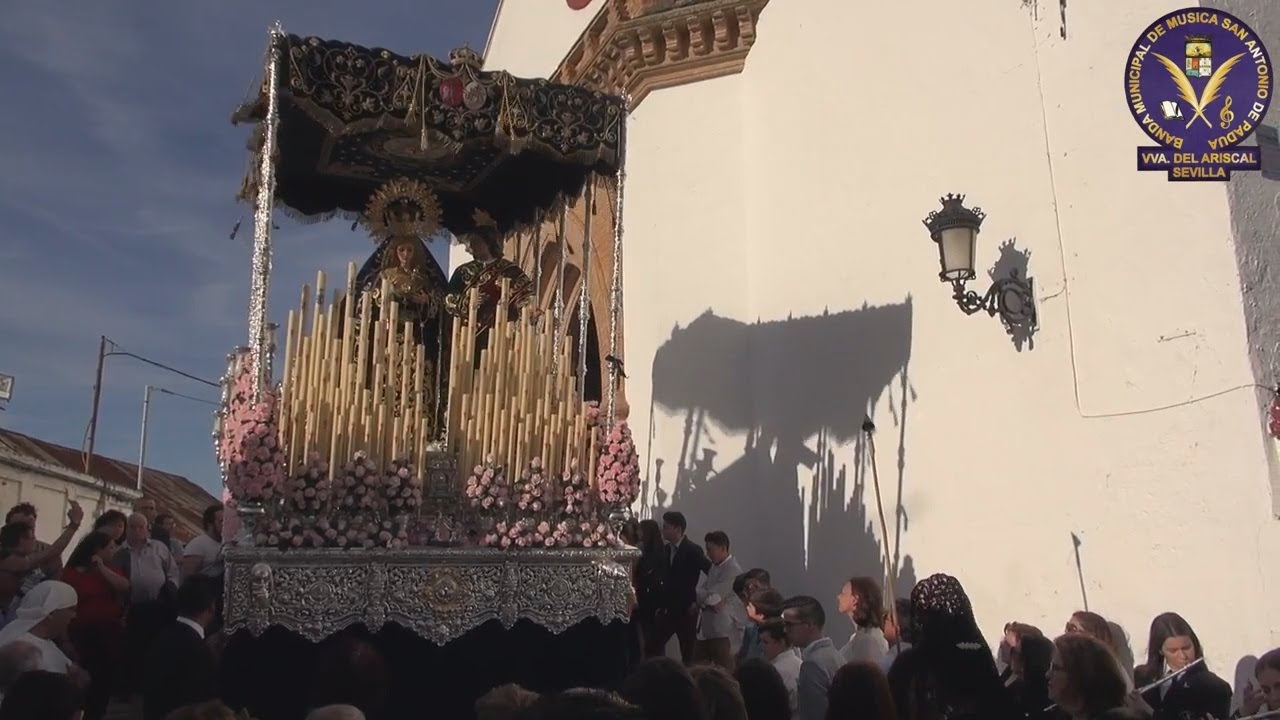 "Angustias Reina Madre de Aznalcázar" de Mariano B.M de Villanueva del Ariscal Viernes Santo 2017
