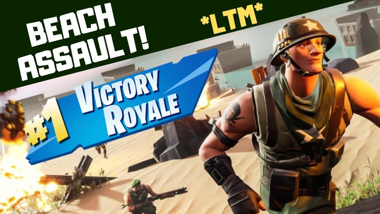 We Won Our First Beach Assault LTM Game in Fortnite!