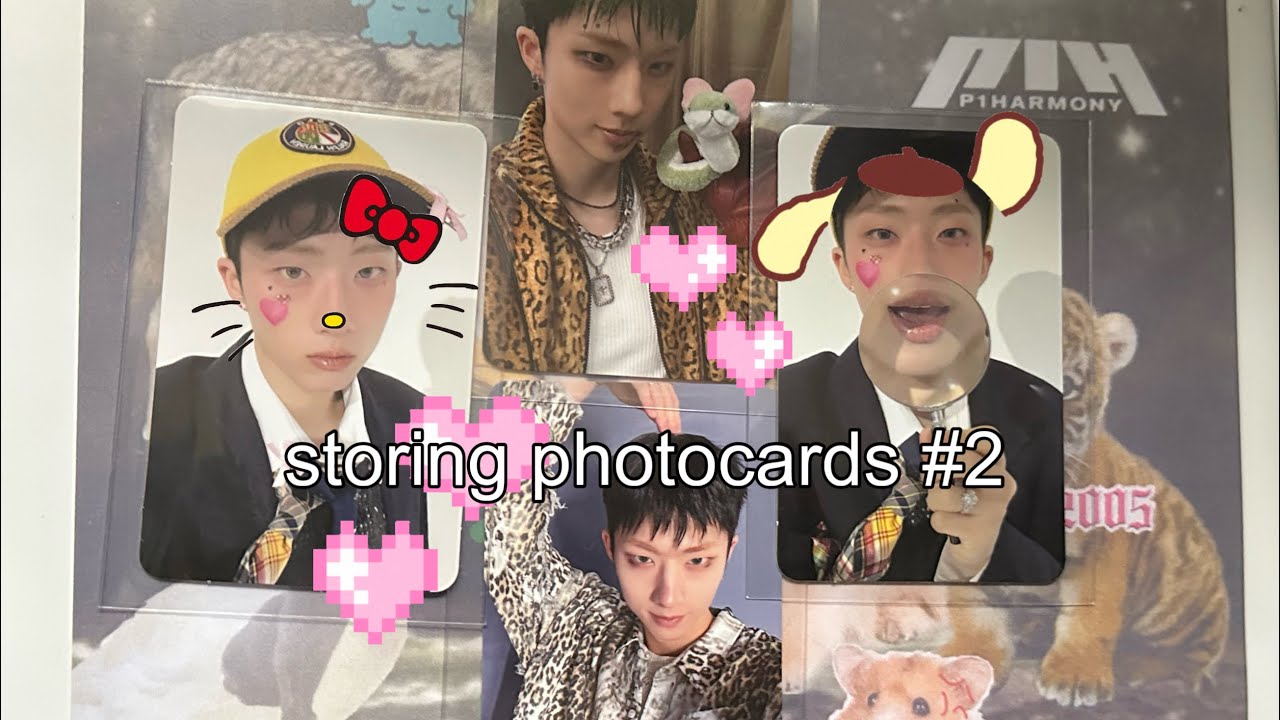 chatty storing photocards #2 ᯓ★ p1harmony, twice, starting new collections!!!