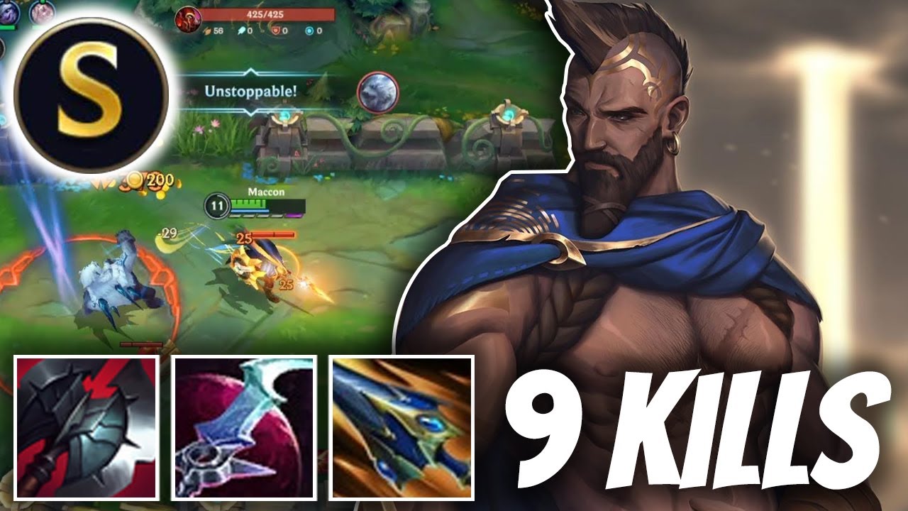 Wild Rift | Пантеон против Сиона Барон Лейн, сезон 19