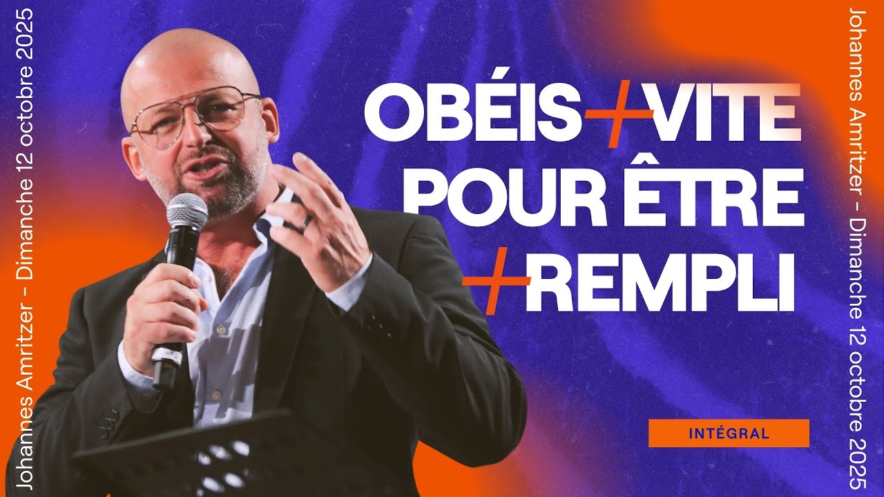 Ob&eacute;i + vite pour &ecirc;tre + rempli - Johannes Amritzer [12/10/2025]