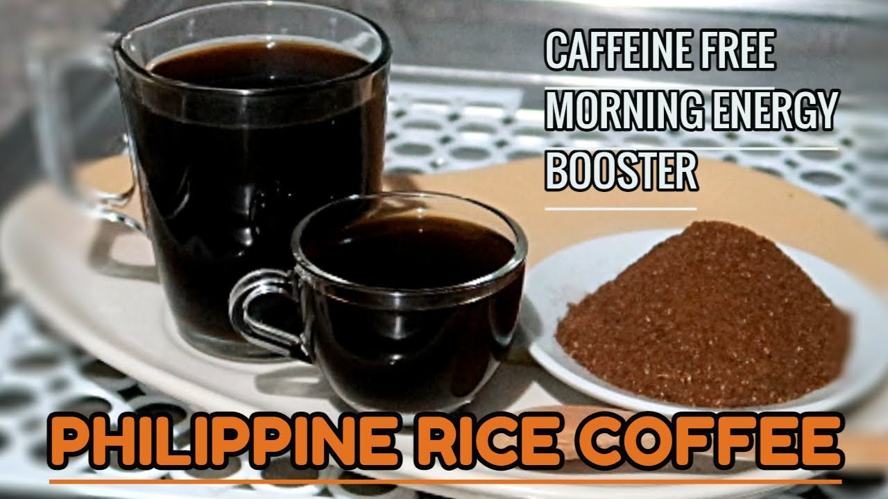 HOW TO MAKE  A DELICIOUS AND NUTRITIOUS HOMEMADE RICE COFFEE / CAFFEINE FREE FILIPINO STYLE COFFEE