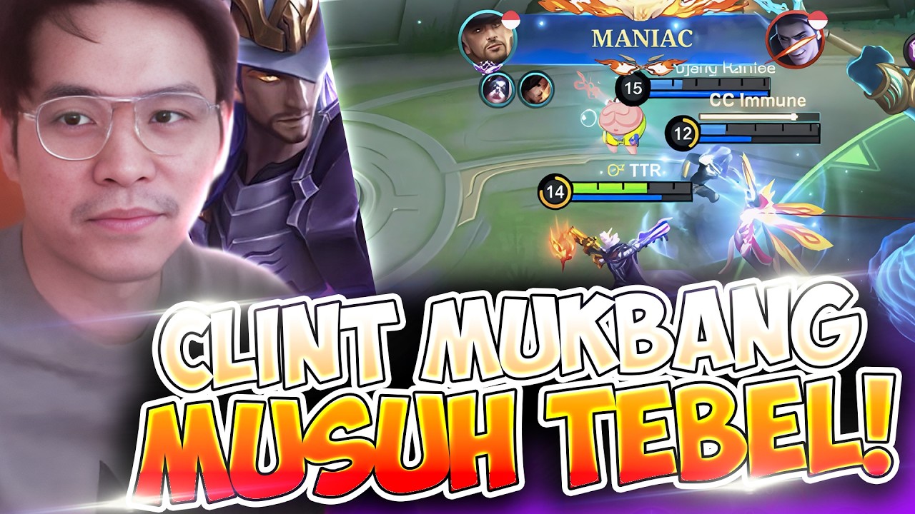 MUSUH TEBEL DAN SENGGOL BAC*KH INI KITA MUKBANG GUYS !! - Mobile Legends