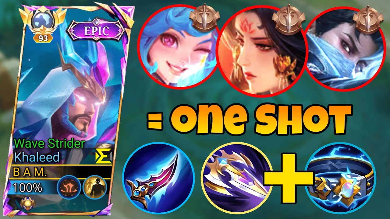 THIS IS WHAT HAPPENS WHEN KHALEED GETS FIRST BLOOD! KHALEED VS CICI EXP LANE – MLBB