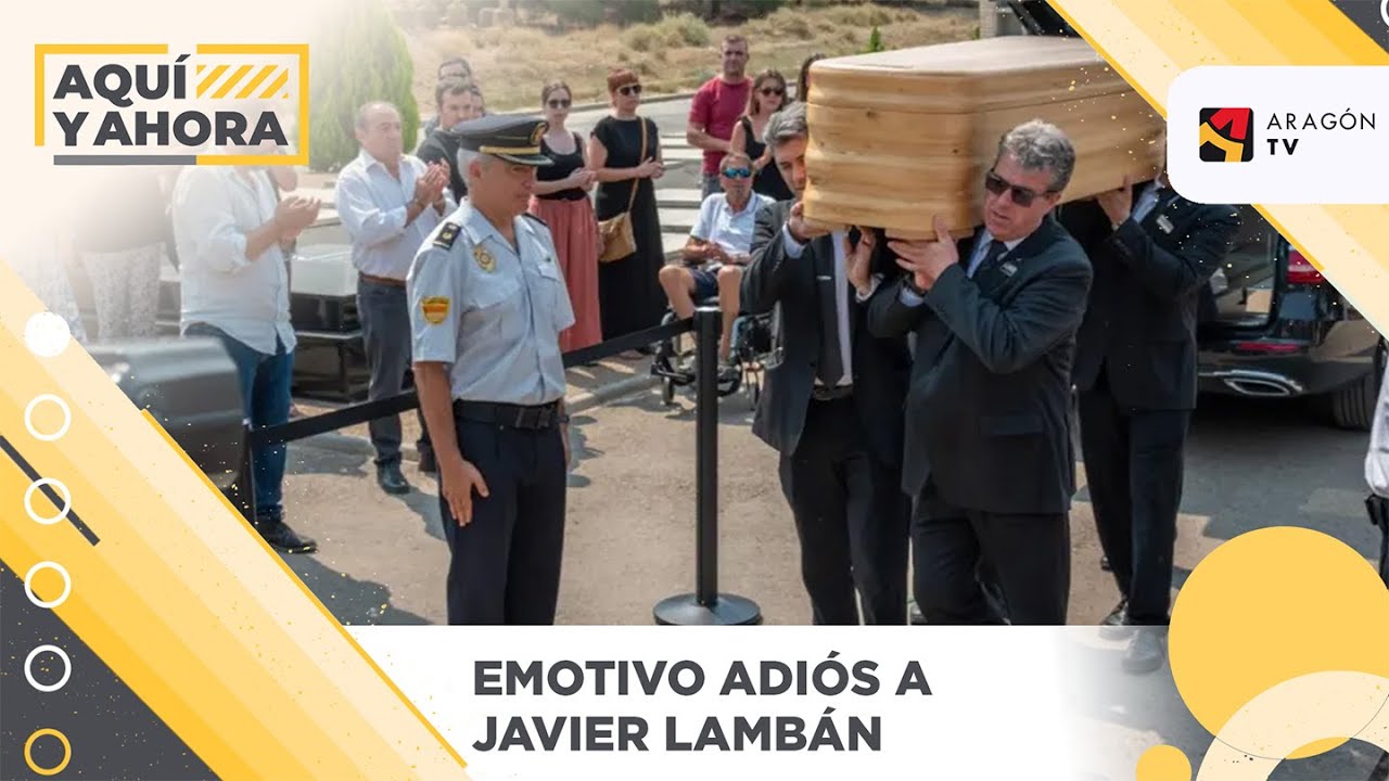 Emotivo adiós a Javier Lambán