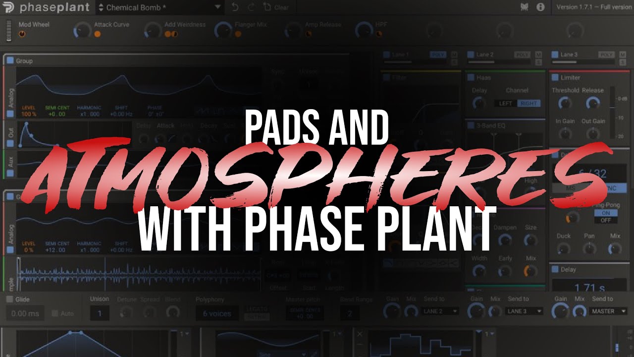 Создание площадок и атмосфер с помощью растения Kilohearts Phase Plant — часть 2