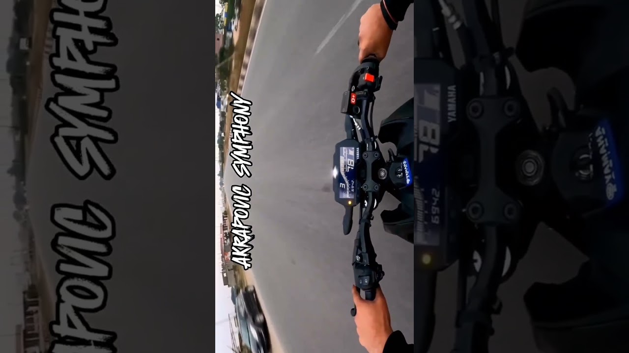 AKRAPOVIC SYMPHONY#mt15modified #mt15fans #mt15lovers #mt15motovlog #mt15video