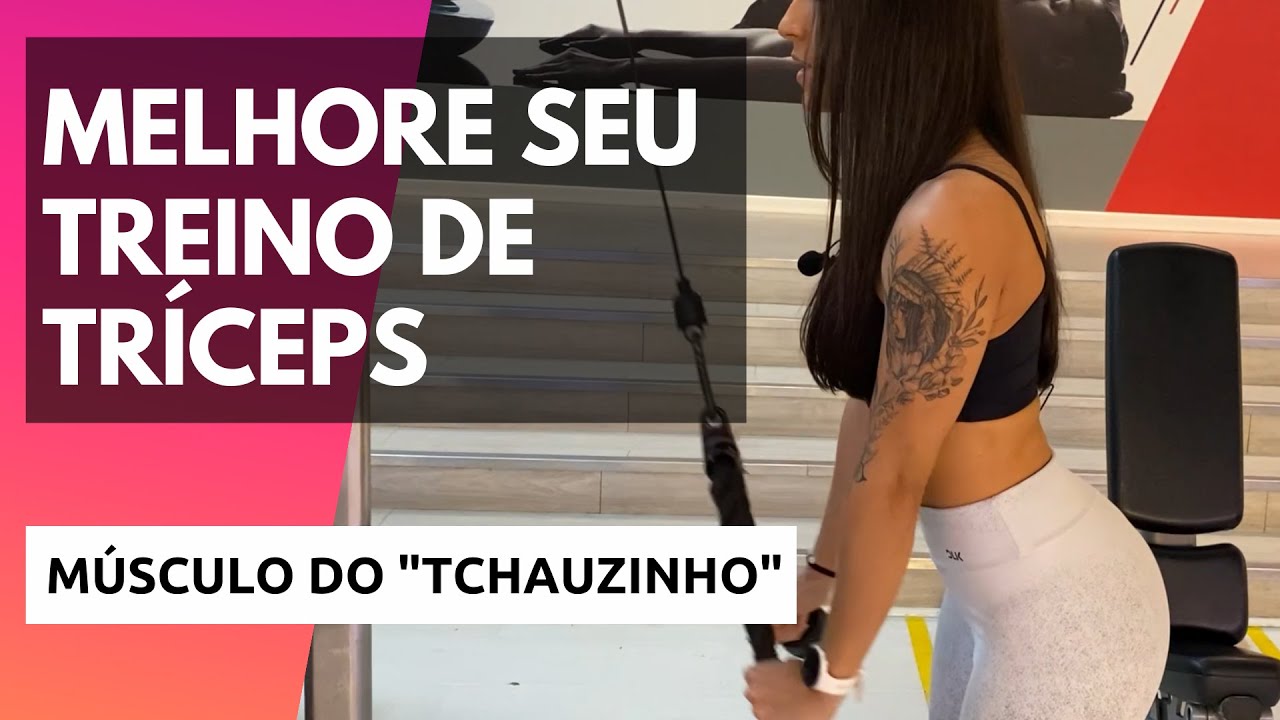 TRÍCEPS NA POLIA - Melhor forma de executar