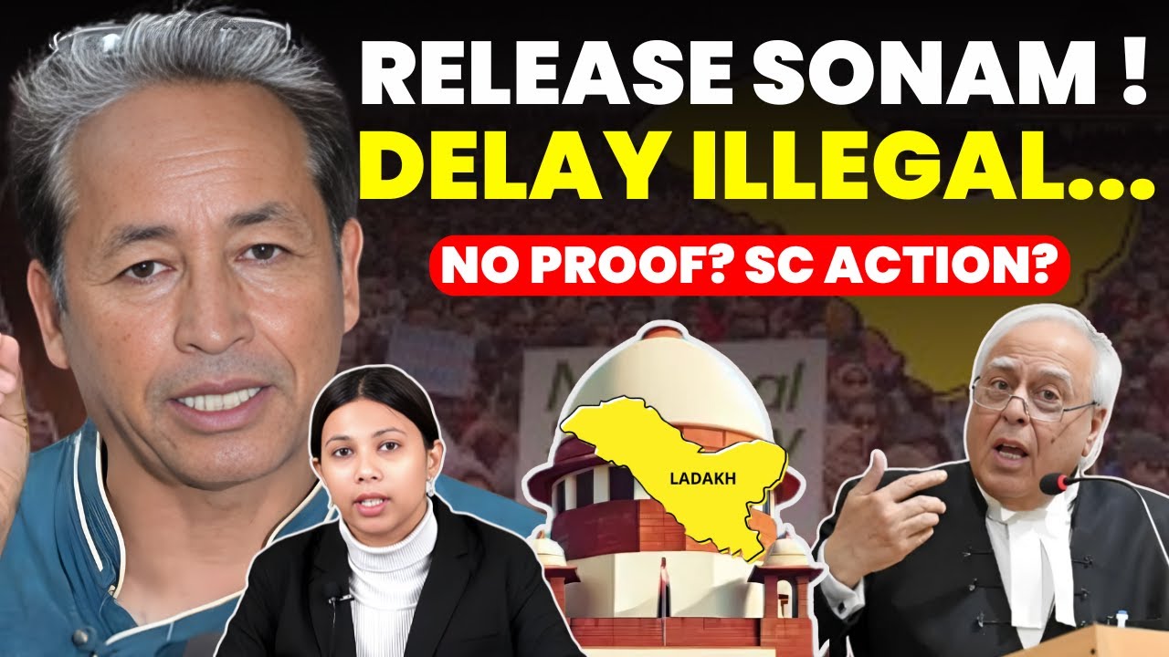 RELEASE SONAM FROM JAIL.......DELAY ILLEGAL...NO PROOF...SIBAL URGES SC ACTION #supremecourtofindia