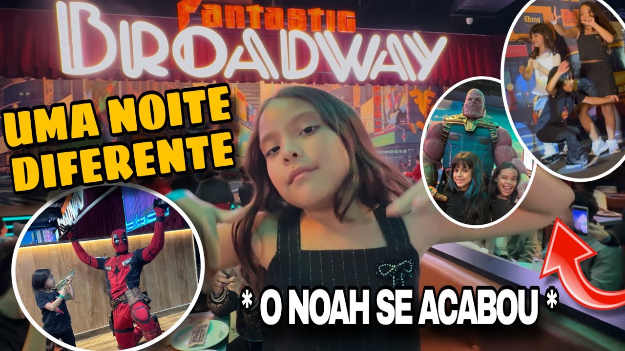 MARVEL: FICAMOS DE FRENTE COM OS HERÓIS E VILÕES !! * demos um show no palco * 