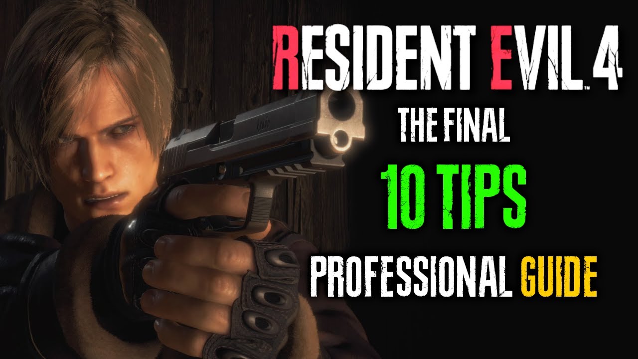 10 USEFUL TIPS in RESIDENT EVIL 4 REMAKE PROFESSIONAL S+GUIDE