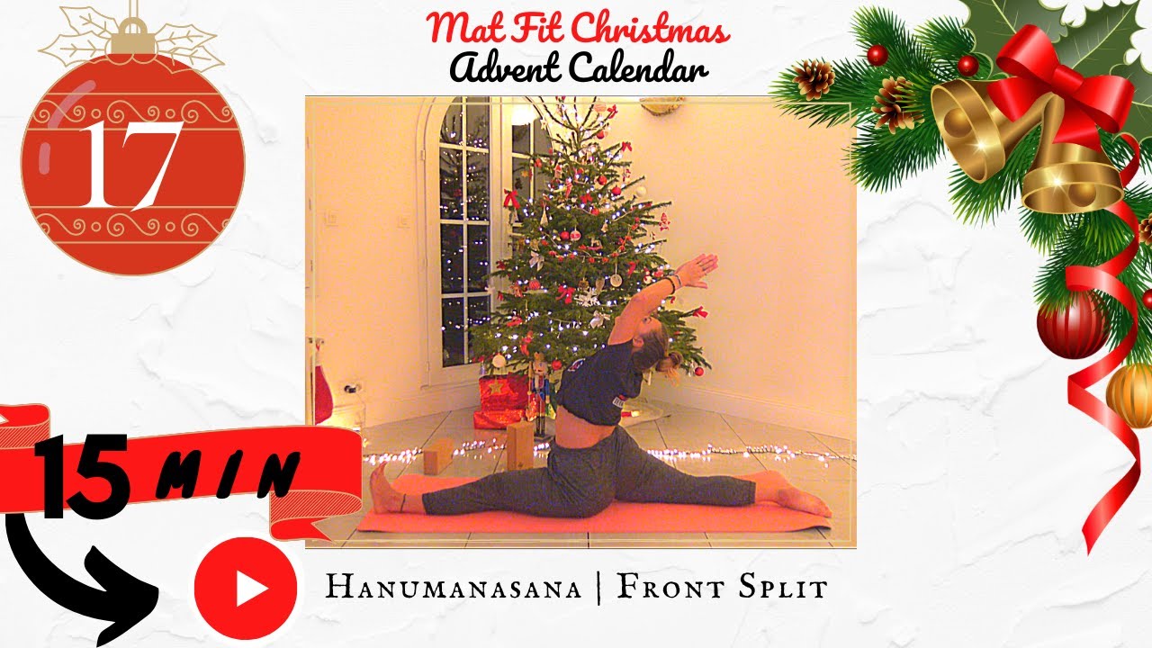 Flow to Front Split | 15 min Yoga Vers le Grand Ecart | Mat Fitness