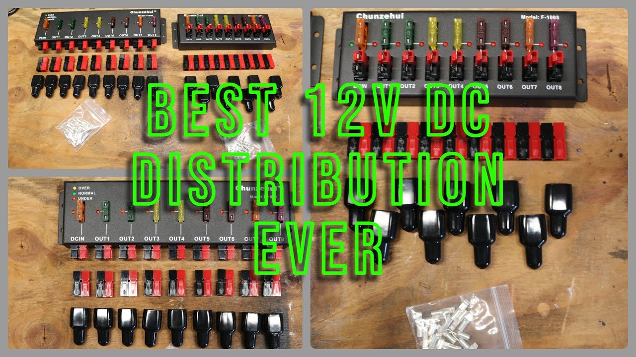 CZH Labs releases new F 1008 and F 1005 Anderson Power Pole Distribution blocks