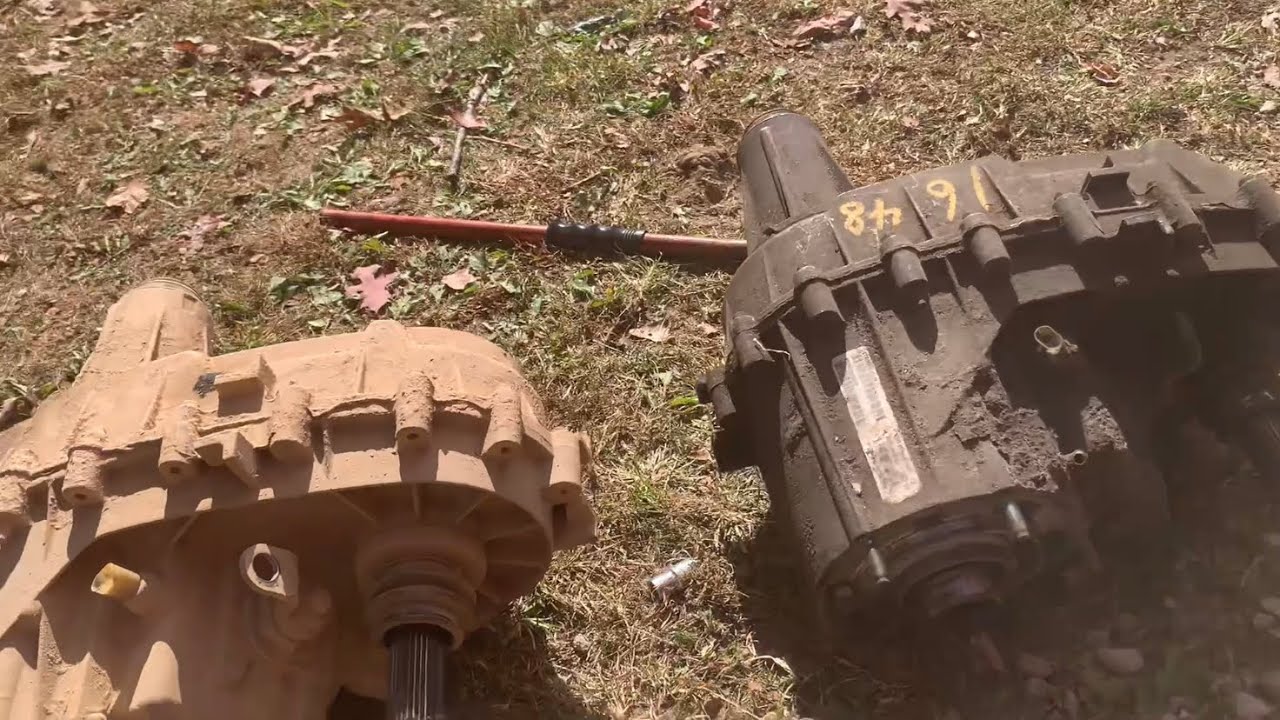 2005 Dodge Ram 1500 transfer case: removal and install