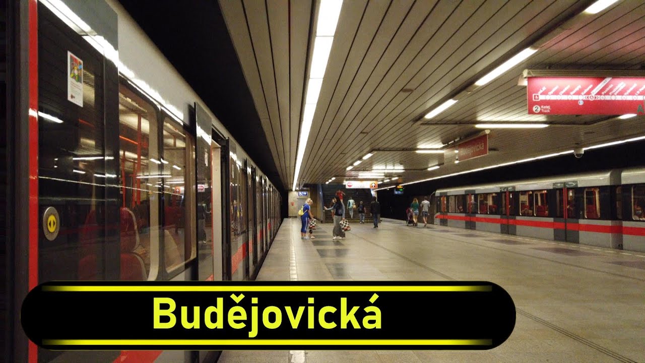 Metro Station Budějovická - Prague 🇨🇿 - Walkthrough 🚶