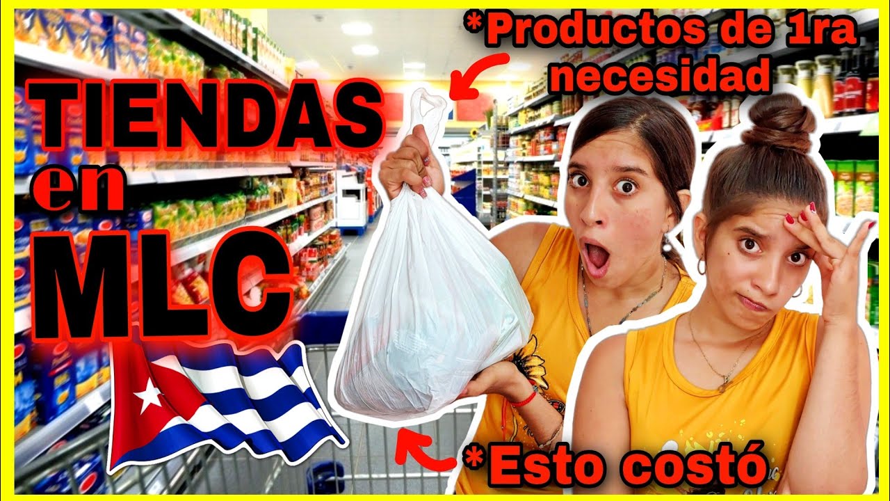 ASÍ están las TIENDAS CUBANAS🇨🇺 2022. Tiendas MLC Cuba😮‍💨. Comprando productos de primera necesidad🥵